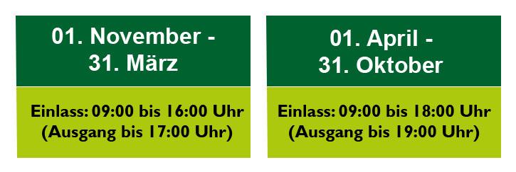 Öffnungszeiten